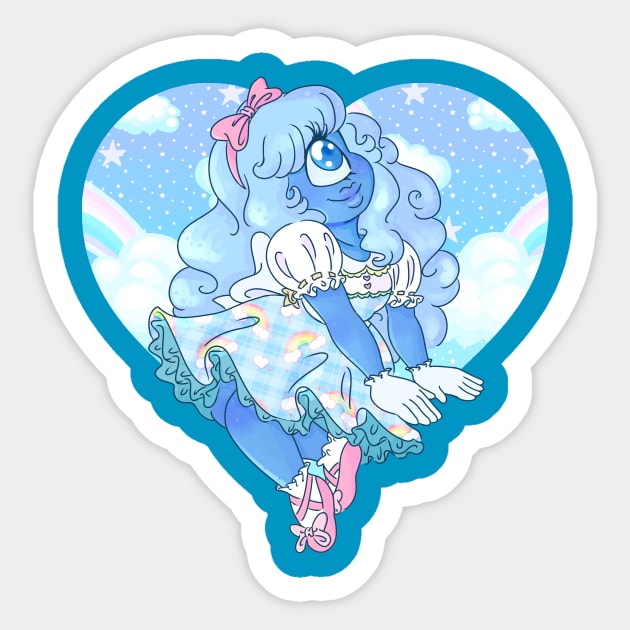 Sapphire Sticker by butterflyblossom